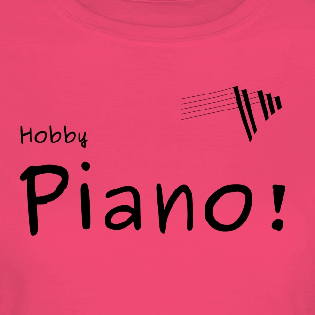 hobby piano tshirt