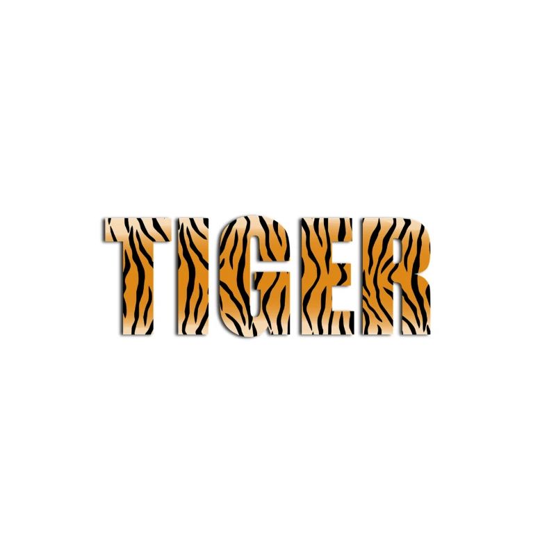 Conception de tigre
