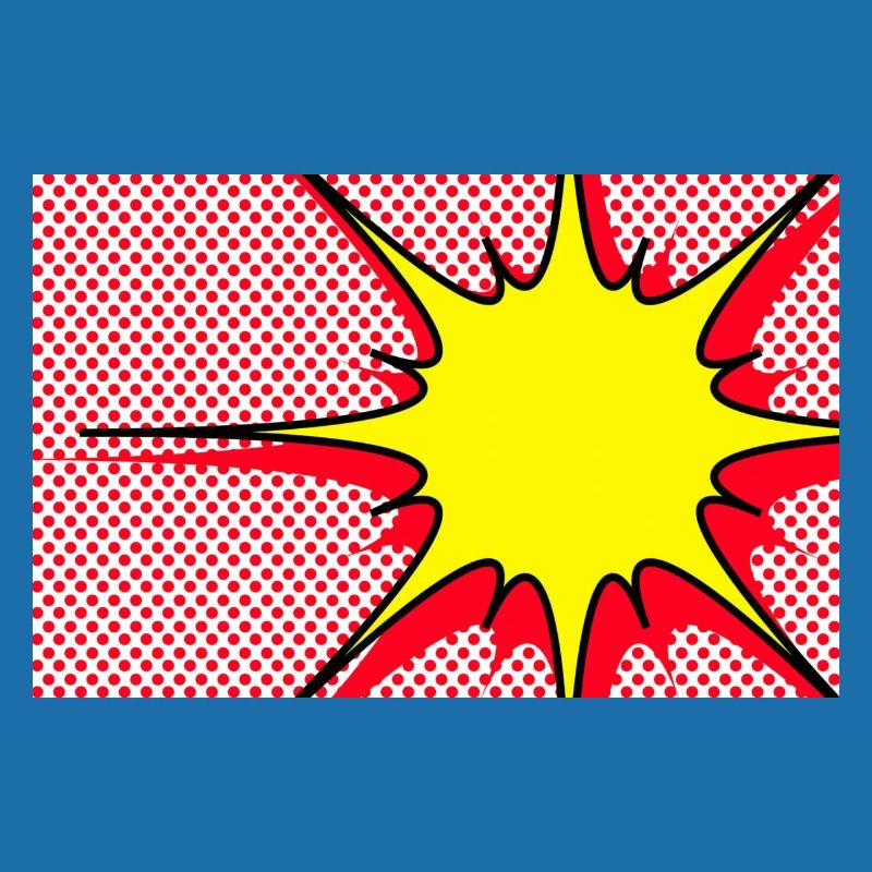 Explosion pop art