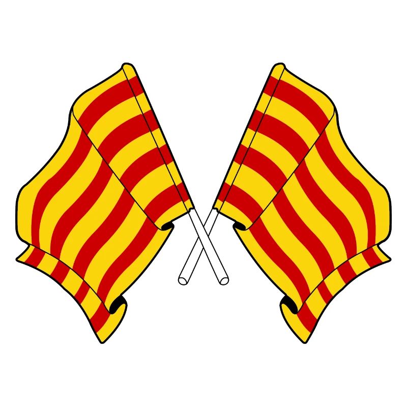 Deux drapeaux ont traversé la Catalogne