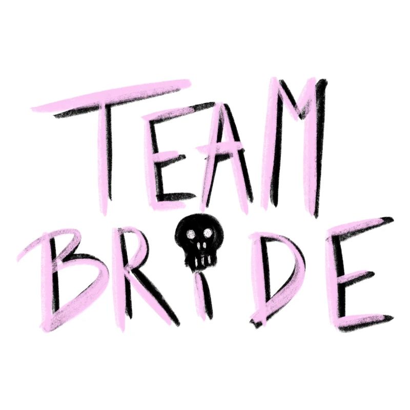 Team Bride Skull