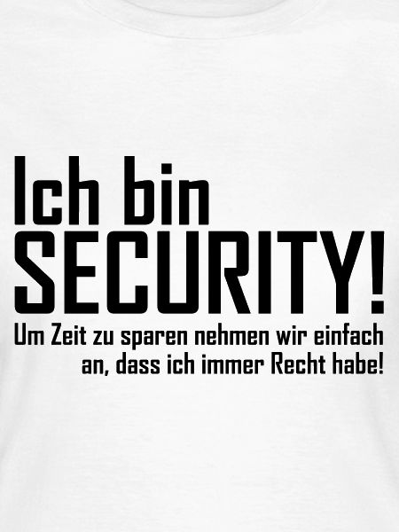 ich bin security