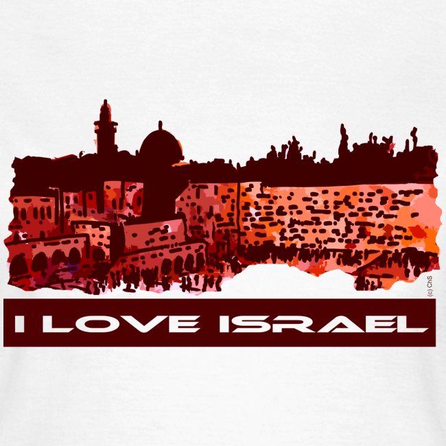 Jerusalem - I love Israel, Sunset-Motiv