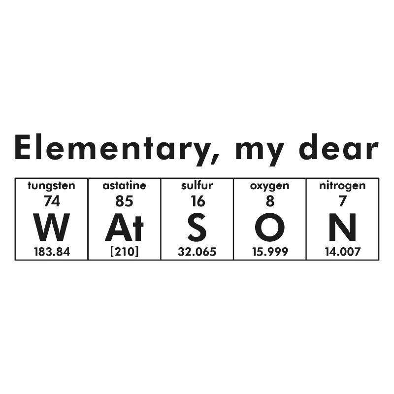 Elemental, mi querido W En S O N