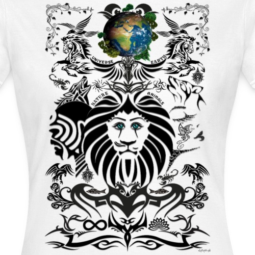 Dame nature - Mother EARTH (us) - Tshirtchicetchoc - T-shirt Femme