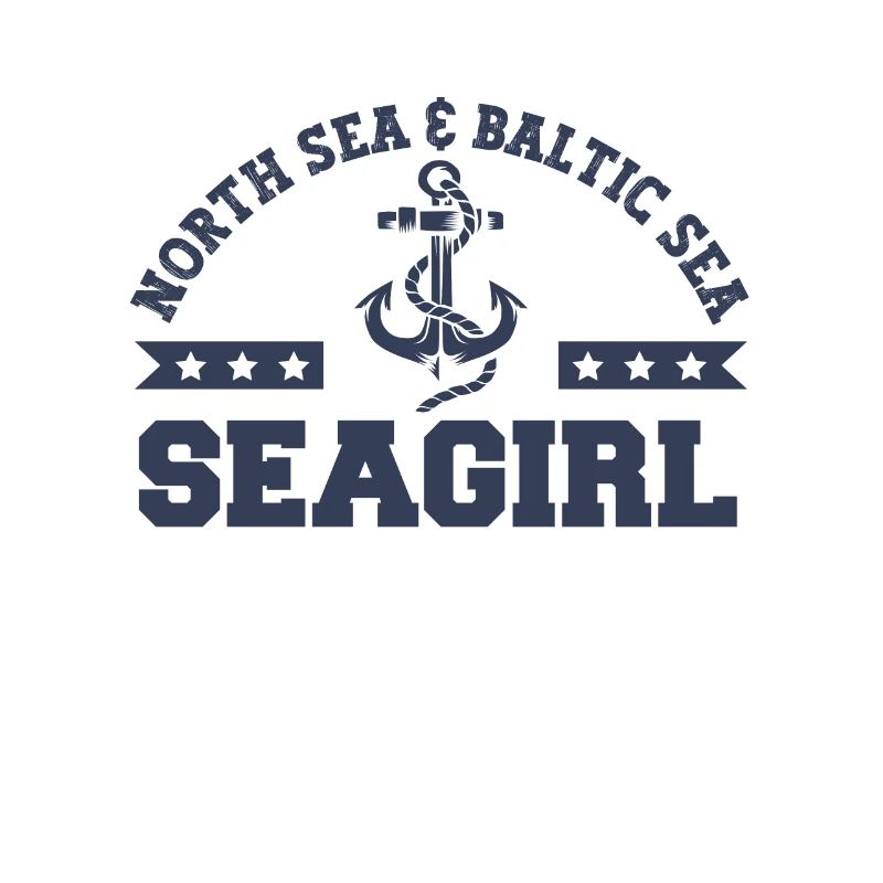 Seagirl mit Anker