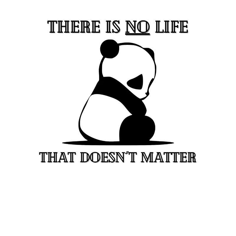 There is no live that doesnt matter - Design