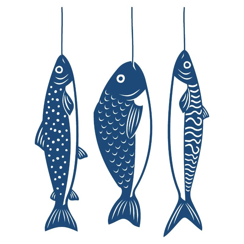 Fish on the hook