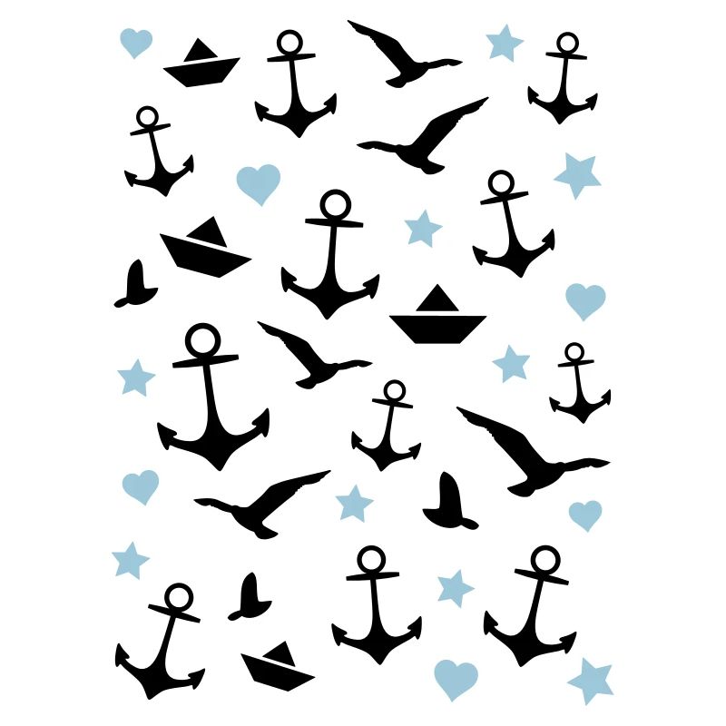 maritim pattern anchors