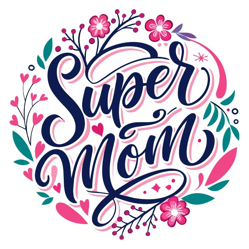 Supermom Muttertag Super Mama Geschenk