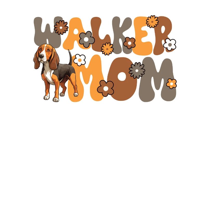Treeing Walker Coonhound Groovy Walker Mom
