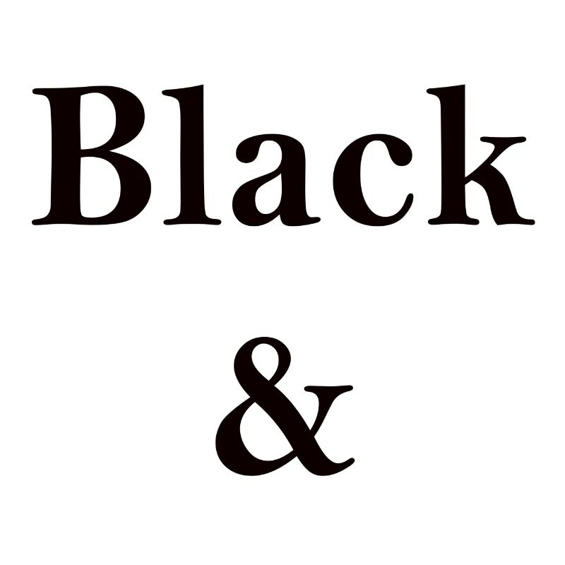 Noir et blanc