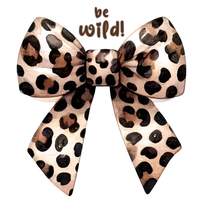 Be Wild Leopard Bow