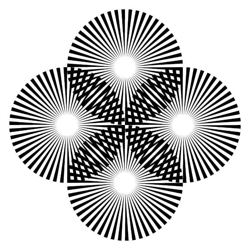 Illusion Geometry Optical Illusion Pattern