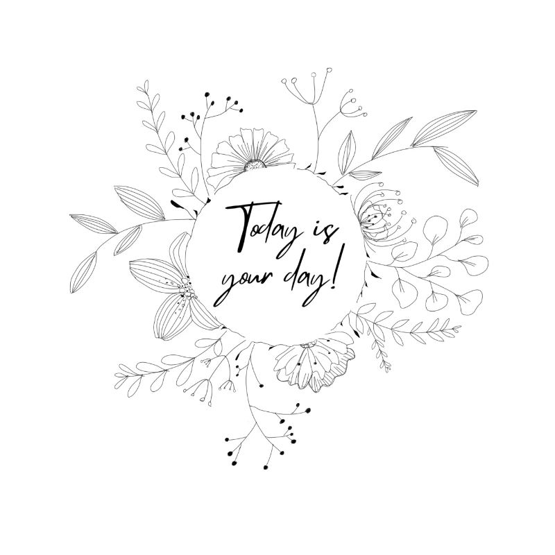 Slogan floreale