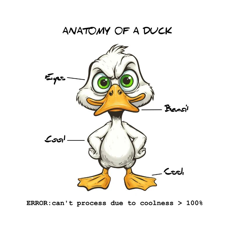 Anatomie einer Ente