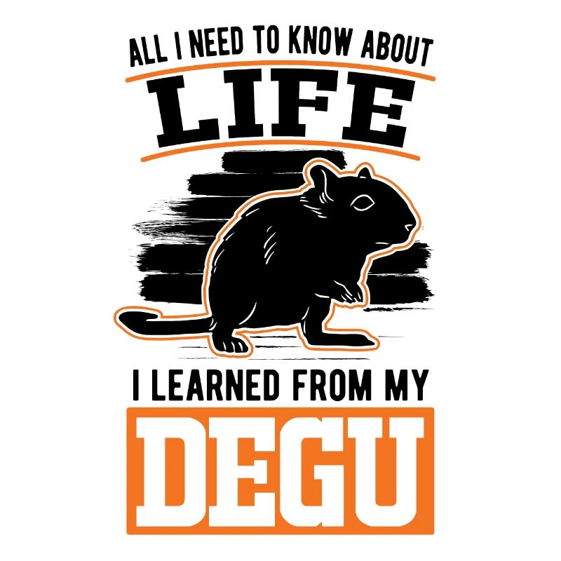 Degu Propriétaire Arbuste Rat Degu
