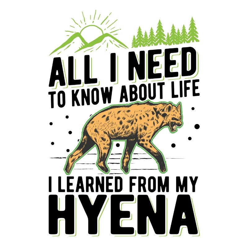 Hyäne Geschenk Erdwolf Hyena