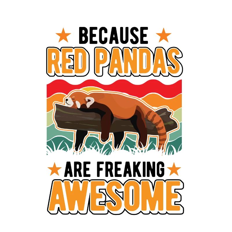 Roter Panda Geschenk Red Panda
