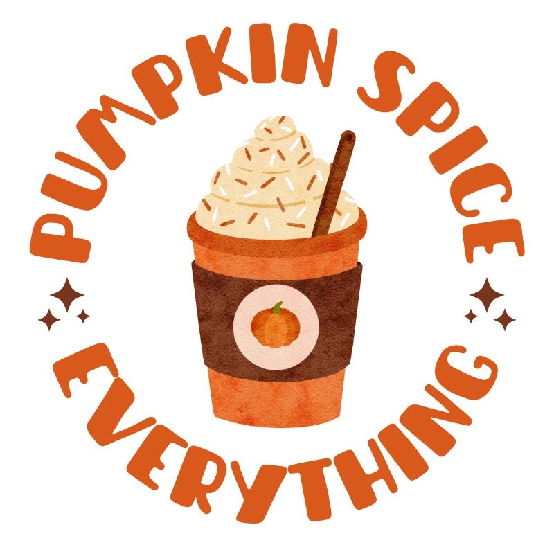 Pumpkin Spice Everything mit Pumpkin Spice Latte