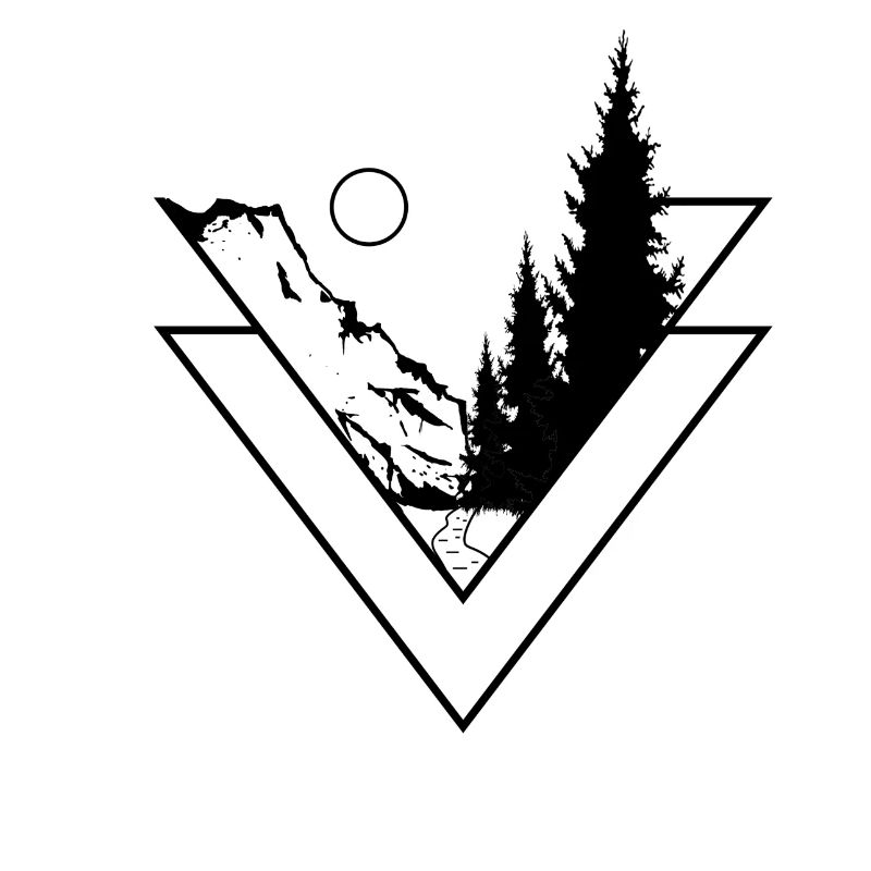 Mountains - triangles