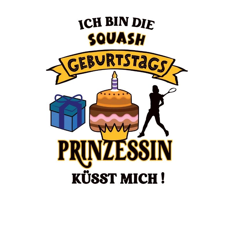 Squasherin Geburtstag Squashspielerin Geb Squash