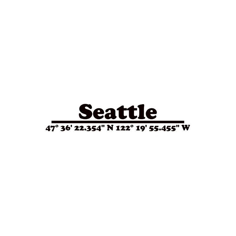 Seattle Coordinates