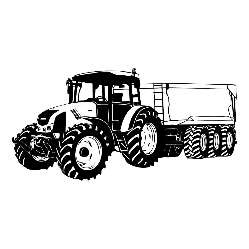 Tractor - tractor - tug - farmer