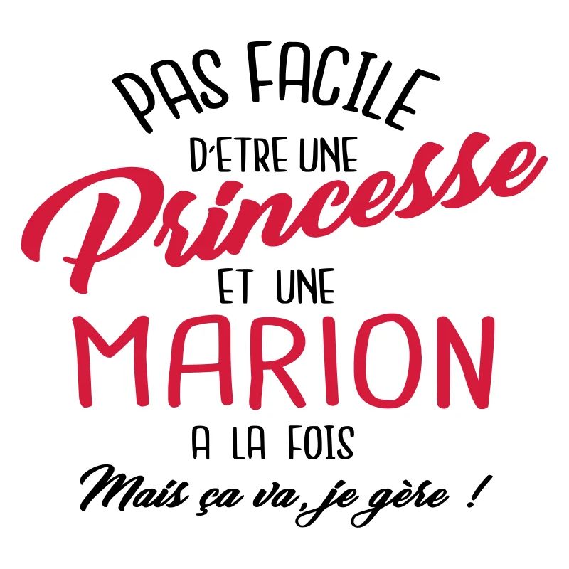Princesse et Marion