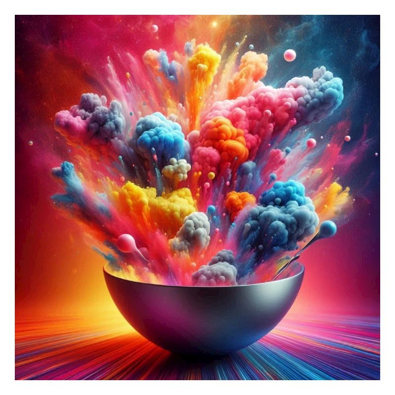 couleurs en explosion