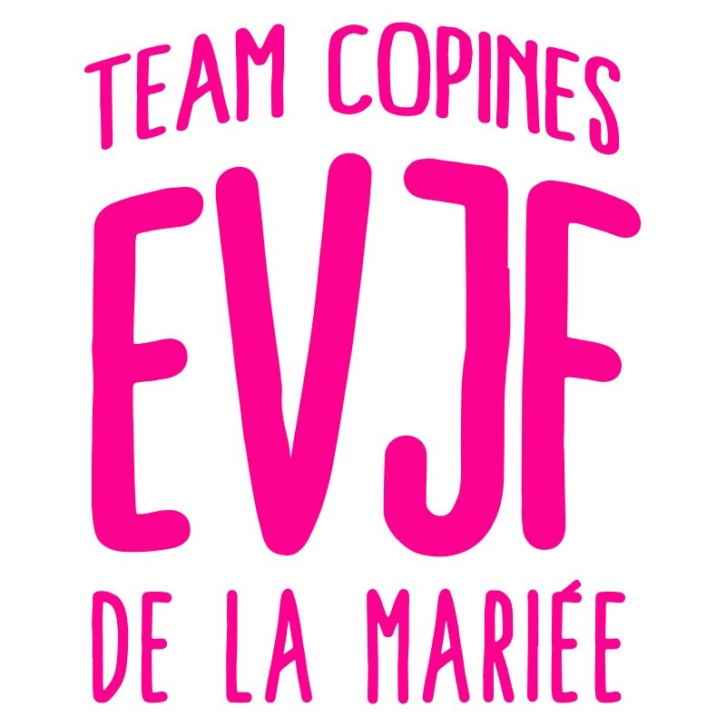 Copines EVJF équipe de la mariée
