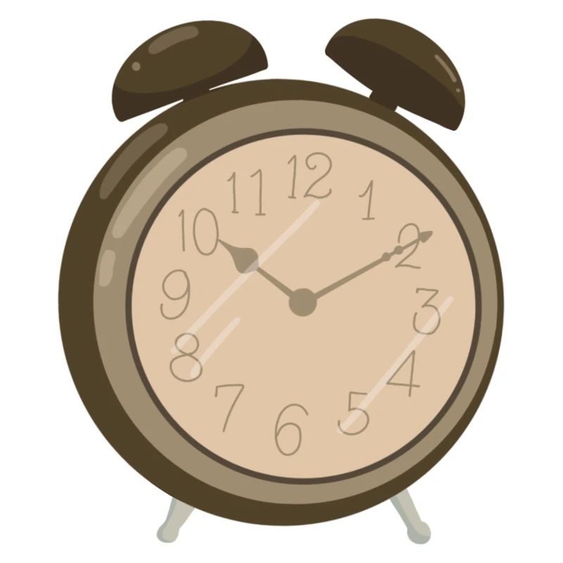 Alarm clock icon clock