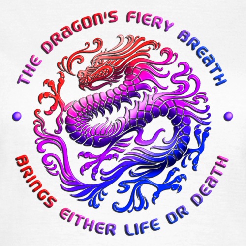 The dragon - Vrouwen T-shirt