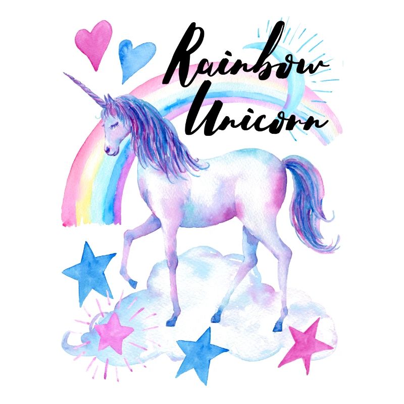 Rainbow Unicorn / Regenbogen Einhorn 20 3