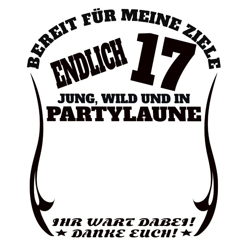 17. Geburtstag Mädchen & Junge Gästebuch