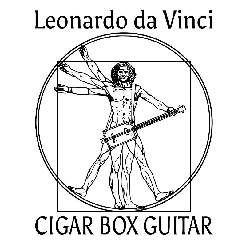 CIGAR BOX GUITAR - CBG - Leonardo da Vinci