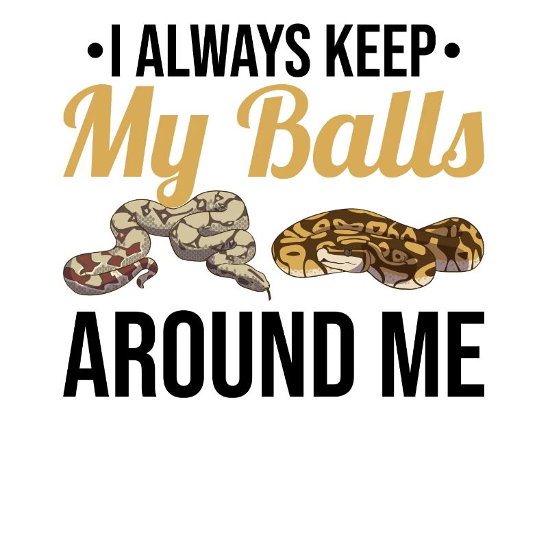 Funny Ball Python Snake