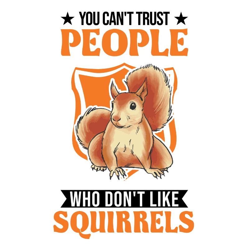 Eichhörnchen Geschenk Grauhörnchen Squirrel