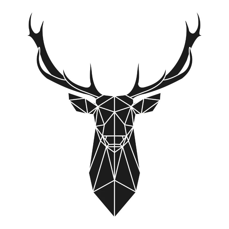Cerf polygone