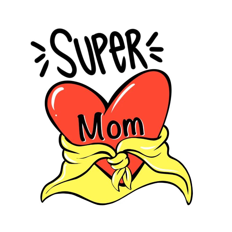 Super Mom Mama Mutter