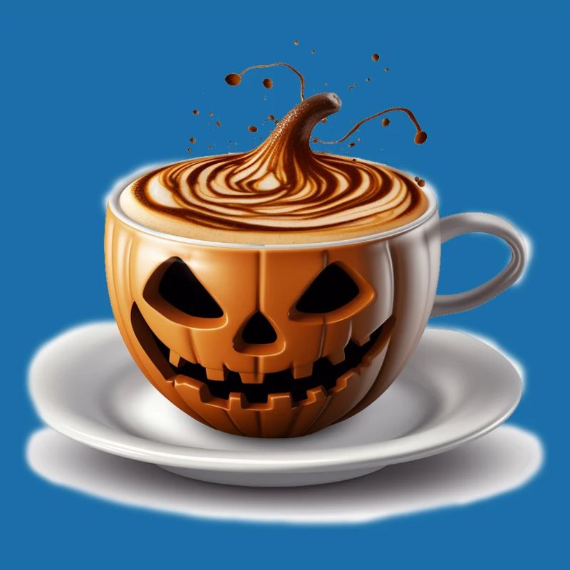 Halloween Kaffeetasse Süßes oder Saures