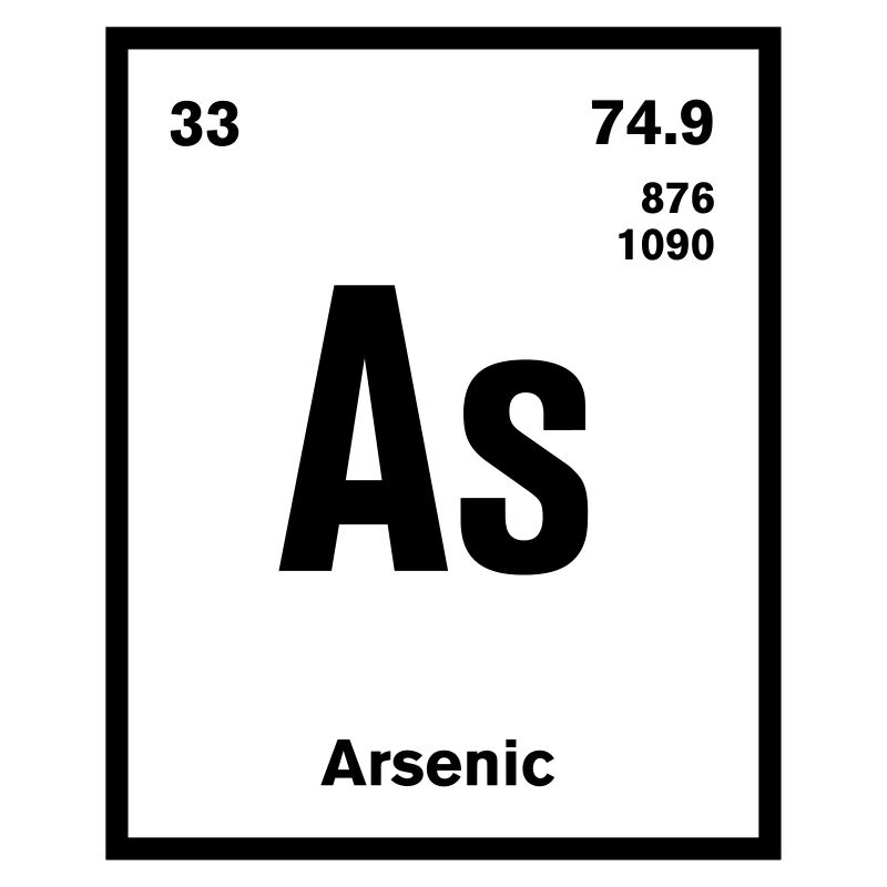 Arsenic Element im Periodensystem