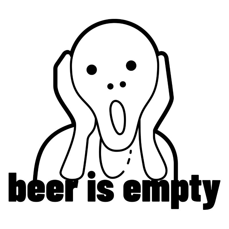 beer is empty
