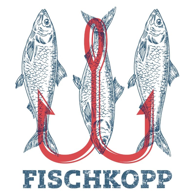 Fischkopp Herring Sea Logo