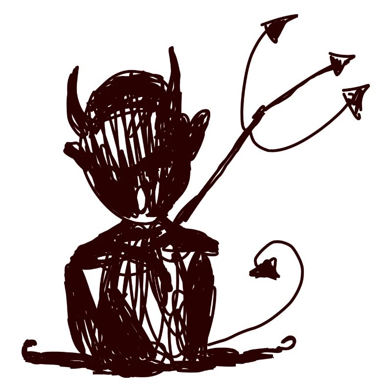 sad devil