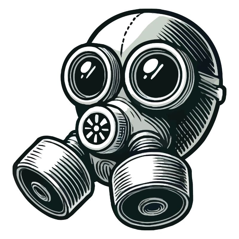 masque à gaz
