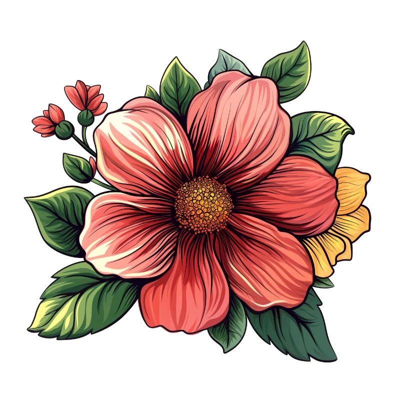 Mélange de fleurs