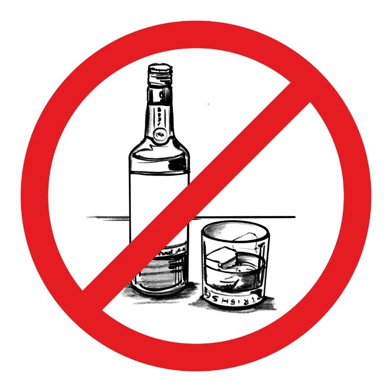 Alcool interdit !