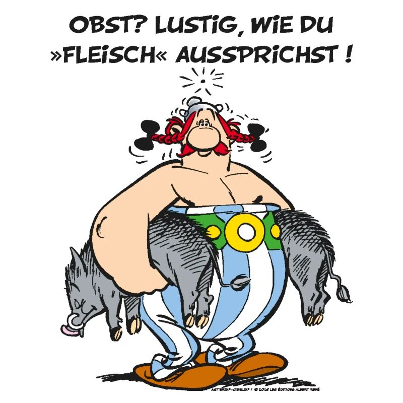 Asterix Obelix Obst Fleisch