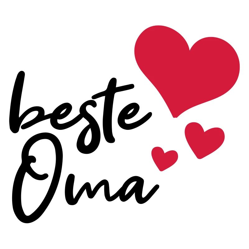 beste Oma mit Herz